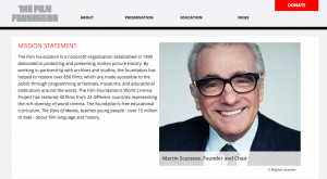Martin Scorsese fundation