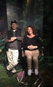 Me and M Spielberg at Tussaud'