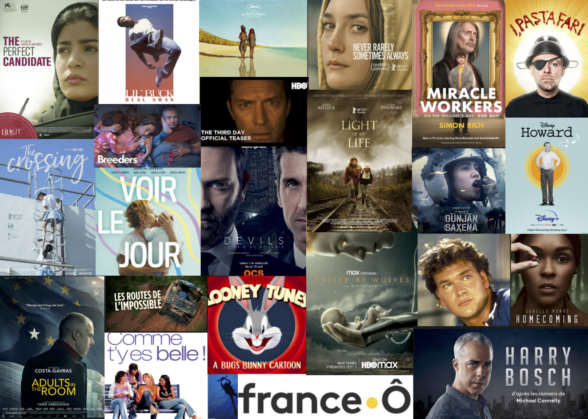 August movies and series