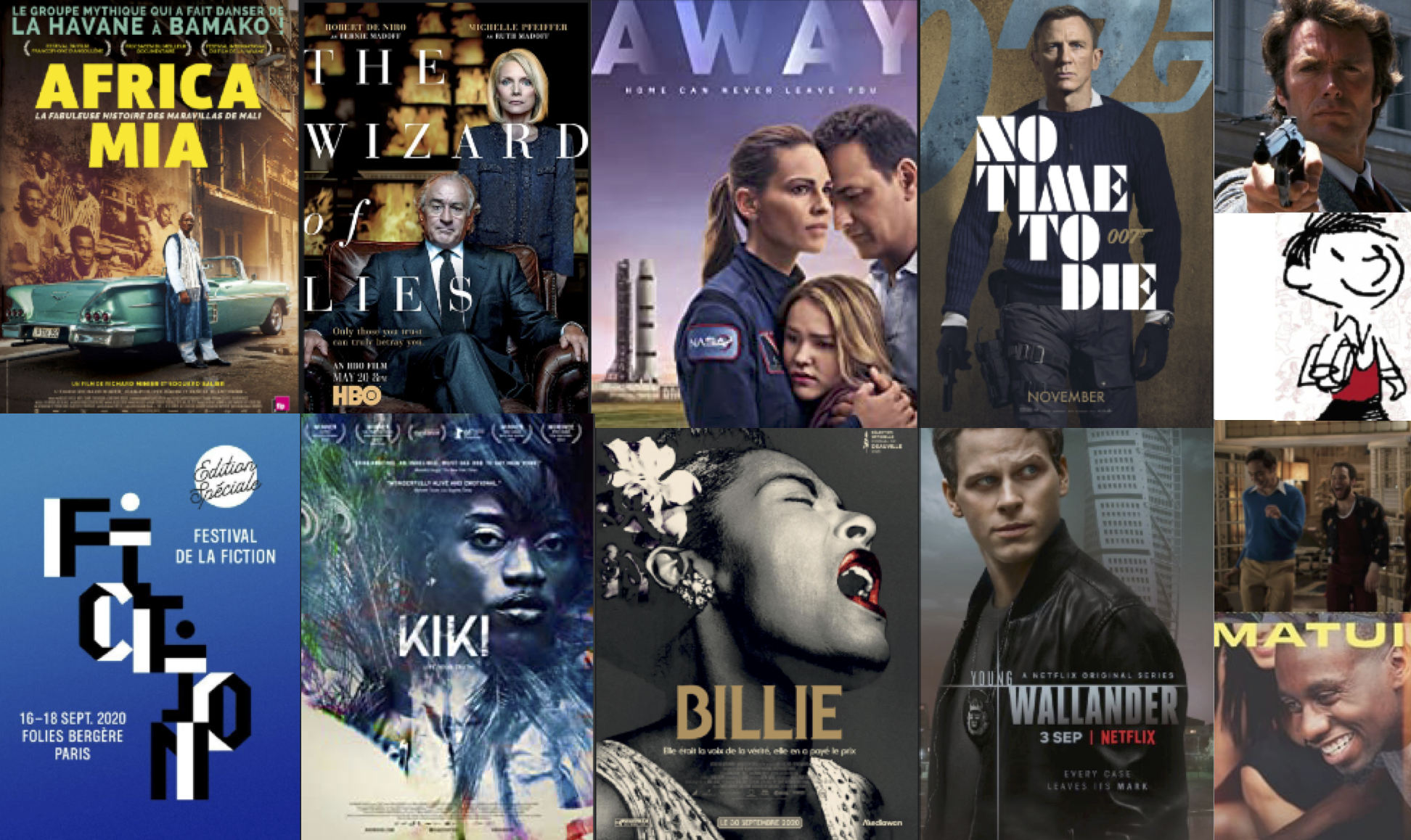 Un film et deux séries