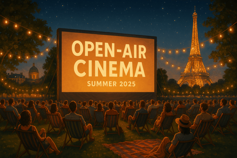 cinéma en plein air Open-Air Cinema Summer 2025