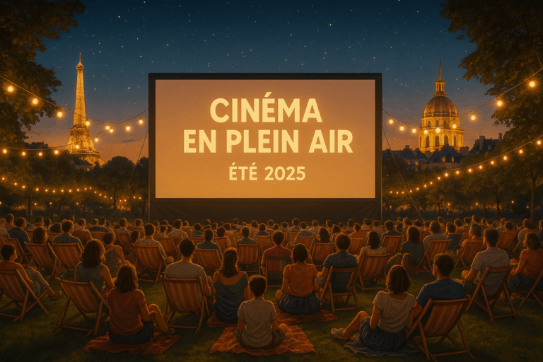 cinéma en plein air Open-Air Cinema Summer 2025