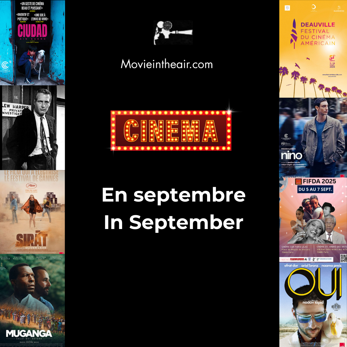 September 2025 Film Guide: Sorties cinéma septembre 2025