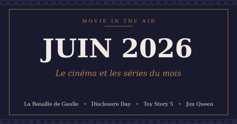 SORTIES JUIN 2026